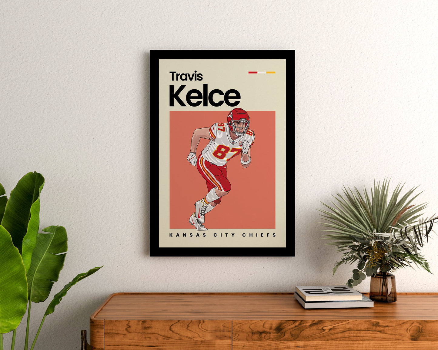 Travis Kelce Chiefs Wall Art