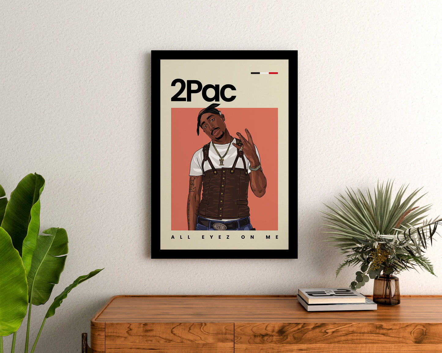 2Pac Hip Hop Wall Art