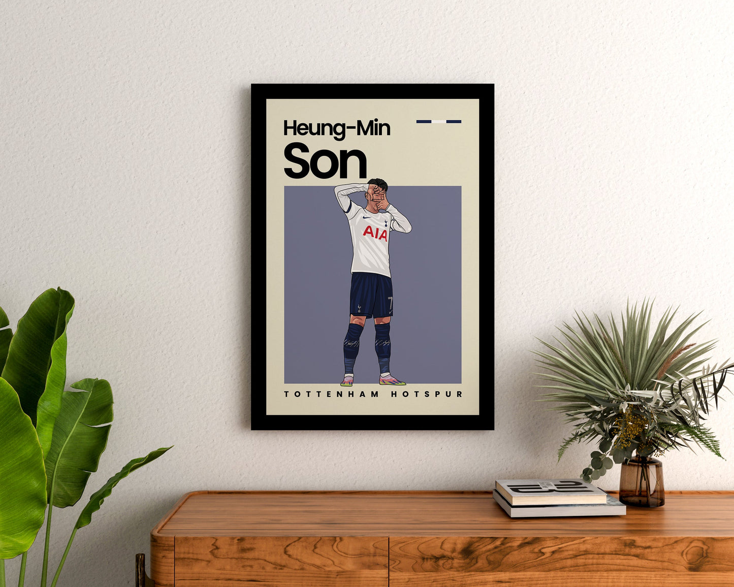 Son Heung-Min Hotspur Wall Art