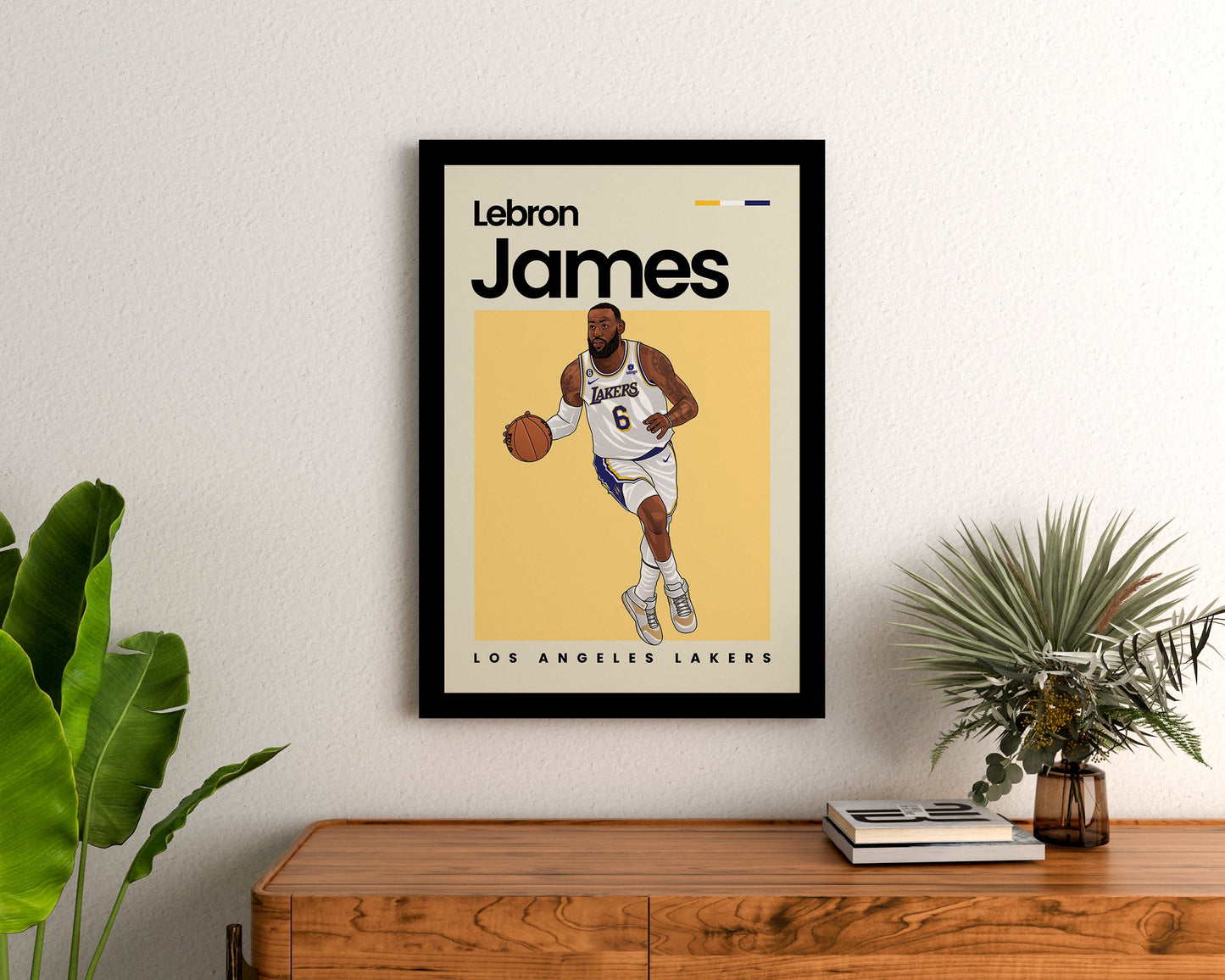 Lebron James Lakers Wall Art