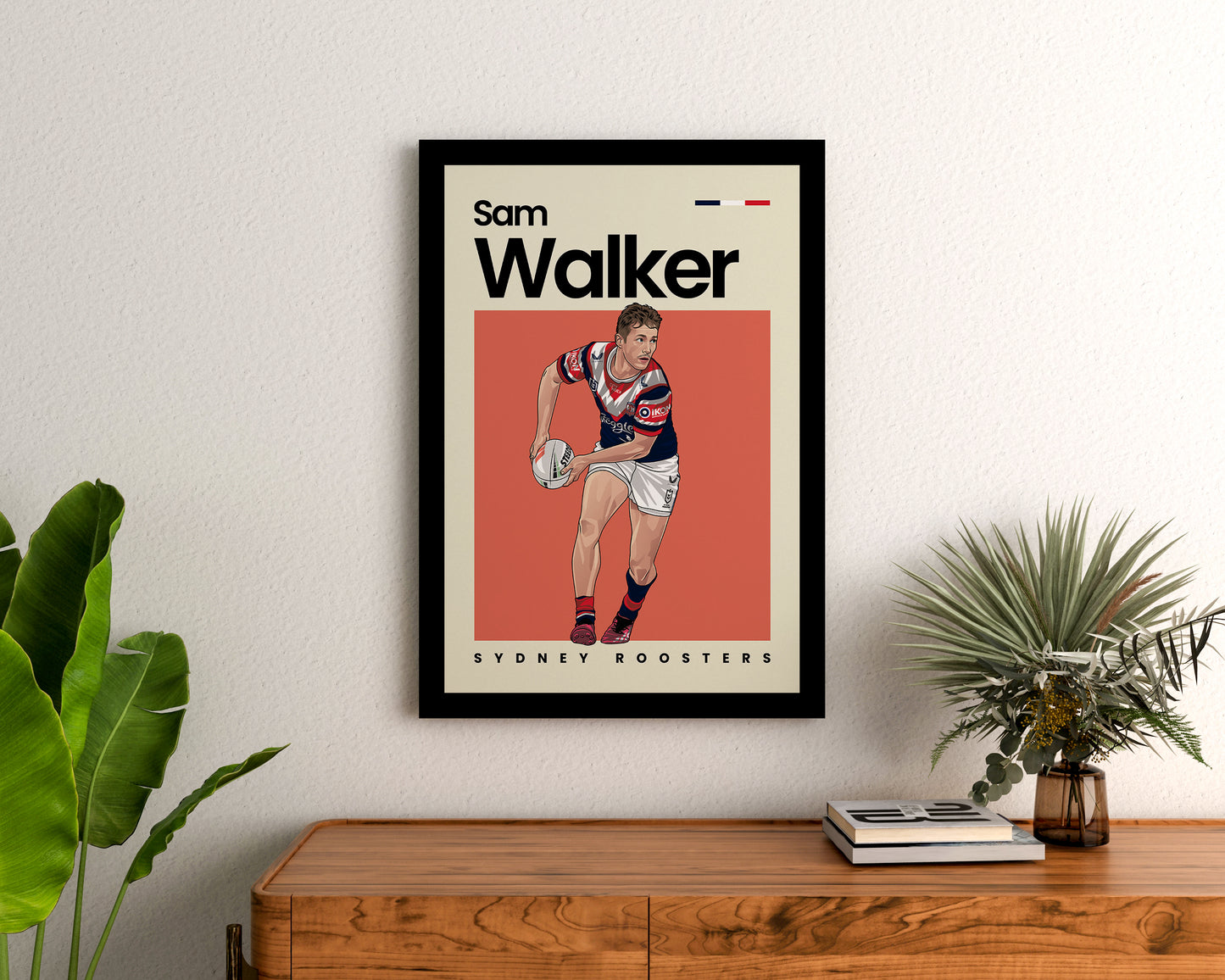 Sam Walker Roosters Wall Art