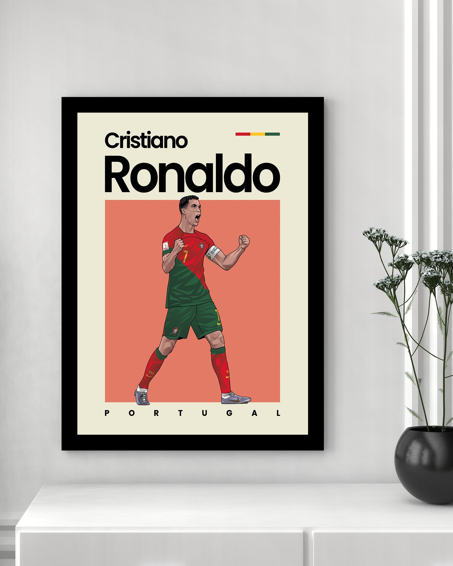 Cristiano Ronaldo Portugal Wall Art