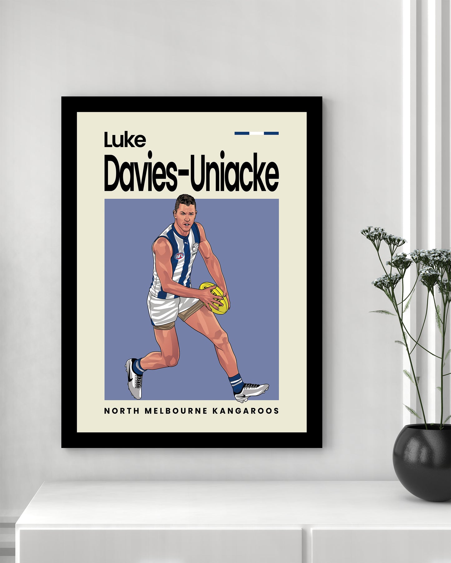 Luke Davies-Uniacke Kangaroos Wall Art