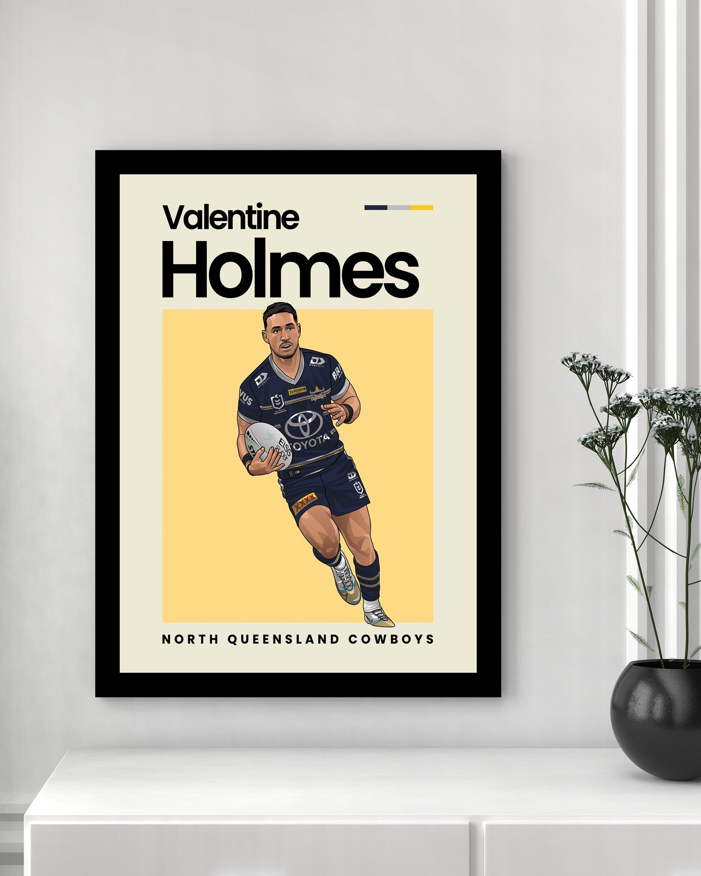 Valentine Holmes Cowboys Wall Art