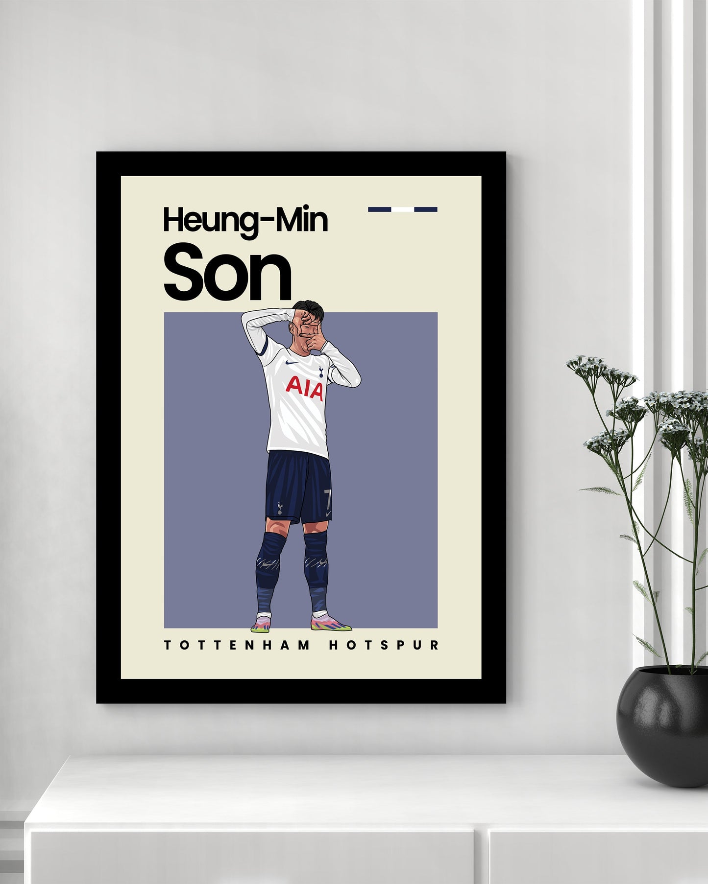 Son Heung-Min Hotspur Wall Art