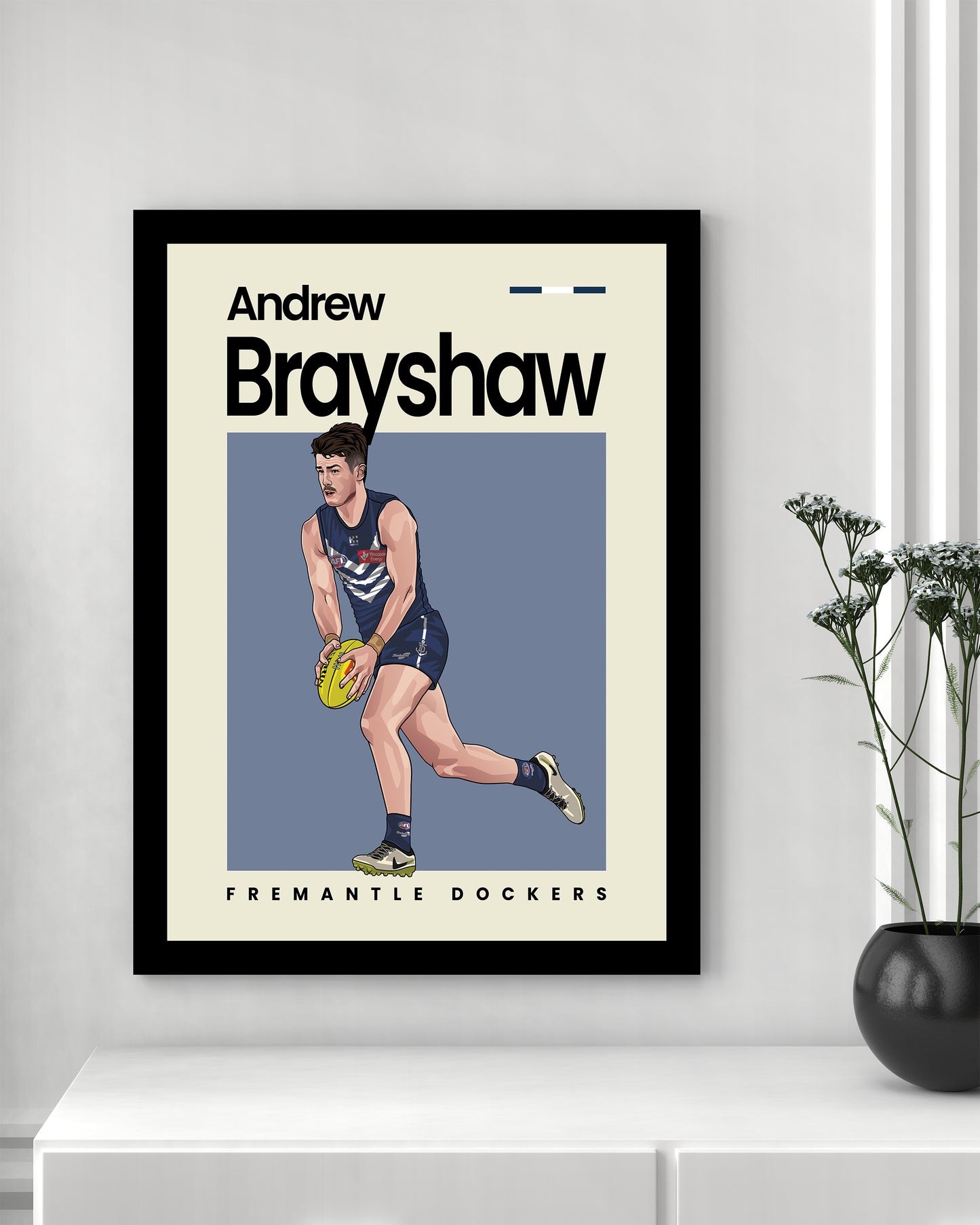 Andrew Brayshaw Fremantle Wall Art