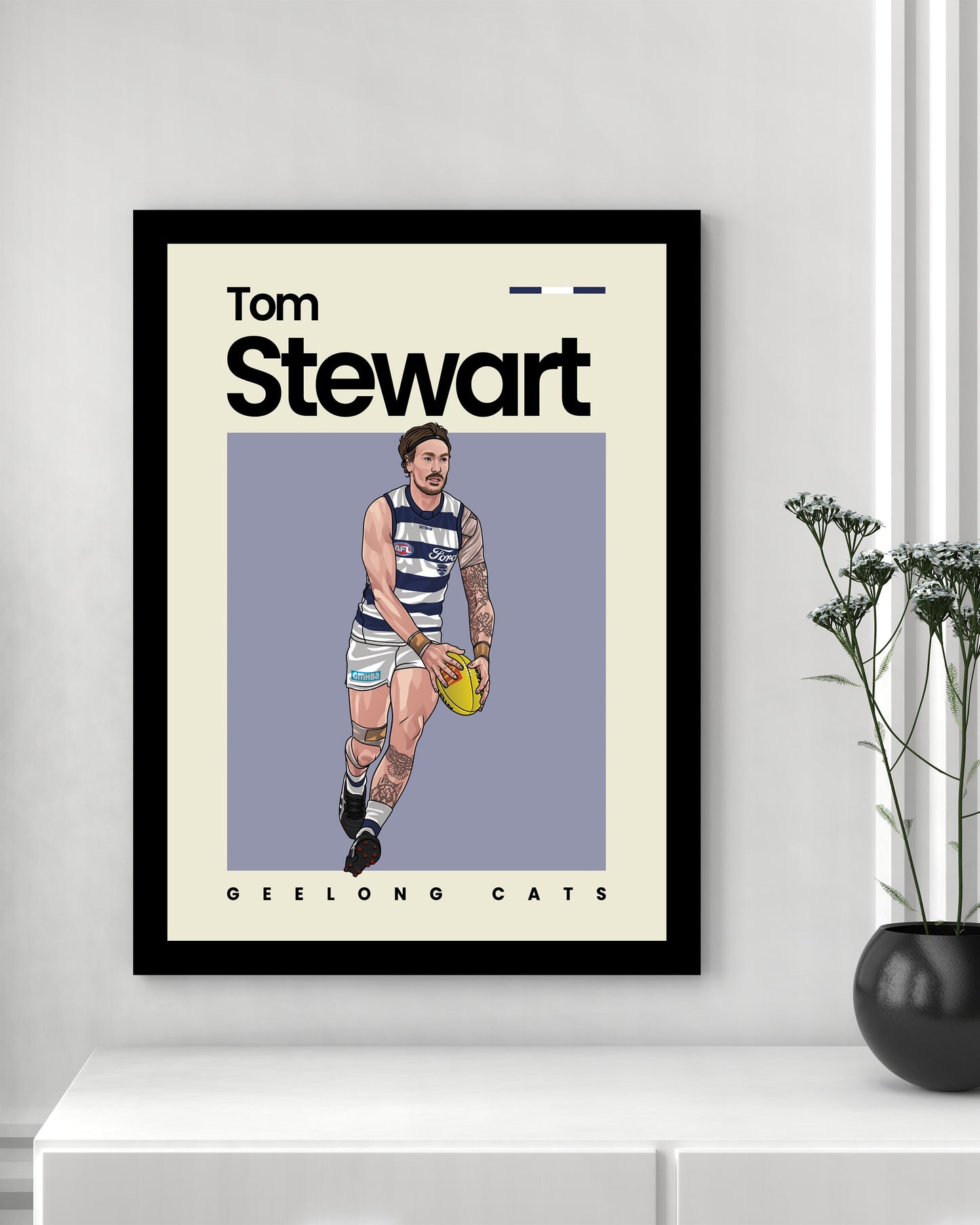 Tom Stewart Cats Wall Art