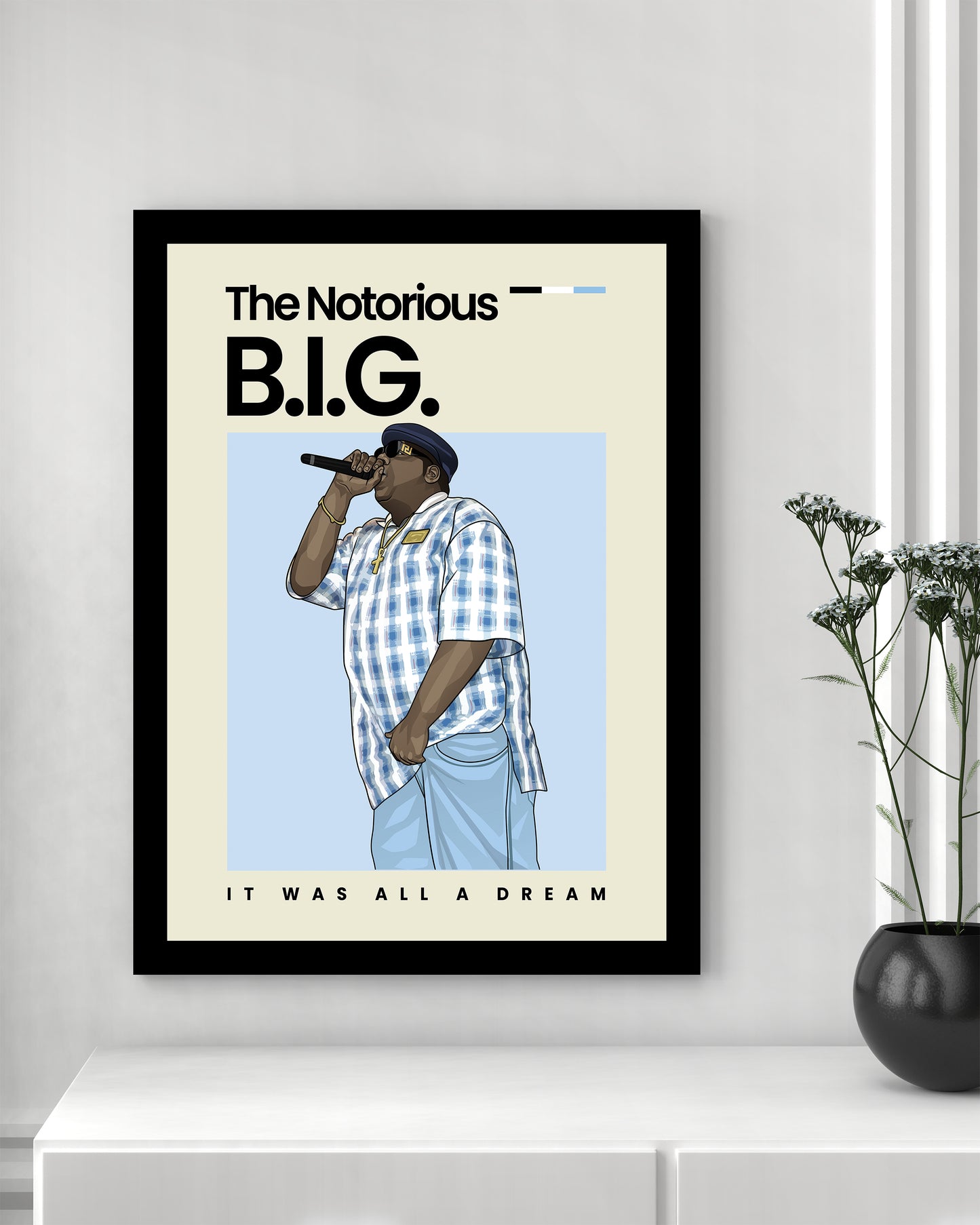 The Notorious B.I.G Hip Hop Wall Art