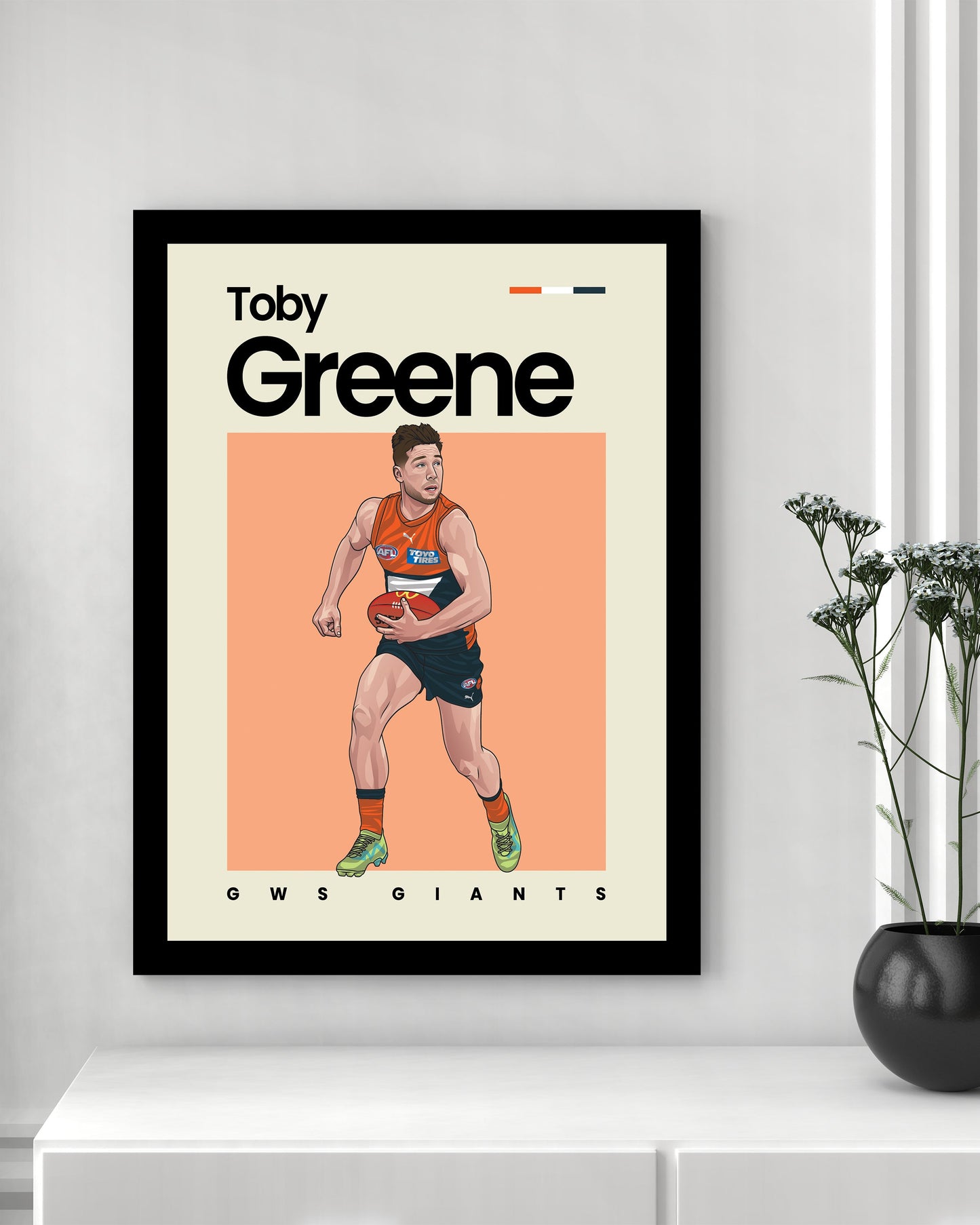 Toby Greene Giants Wall Art