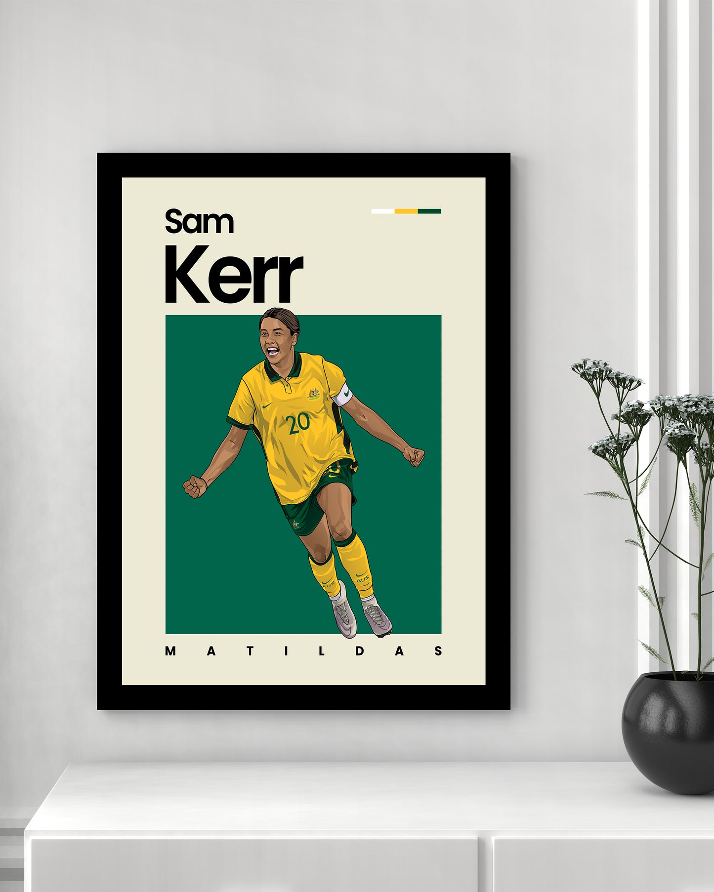 Sam Kerr Matilda's Wall Art