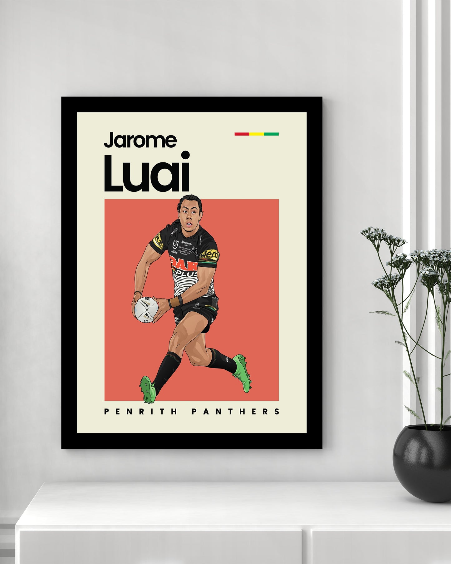 Jarome Luai Panthers Wall Art