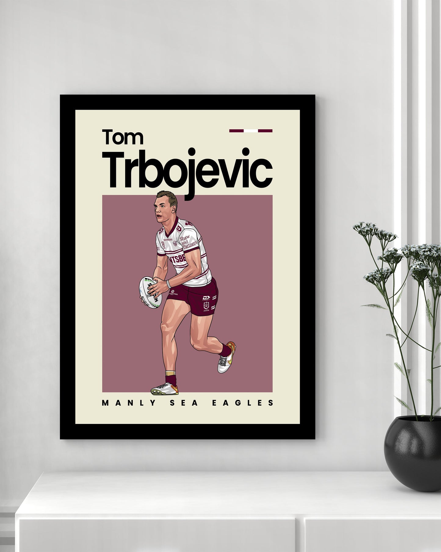 Tom Trbojevic Sea Eagles Wall Art