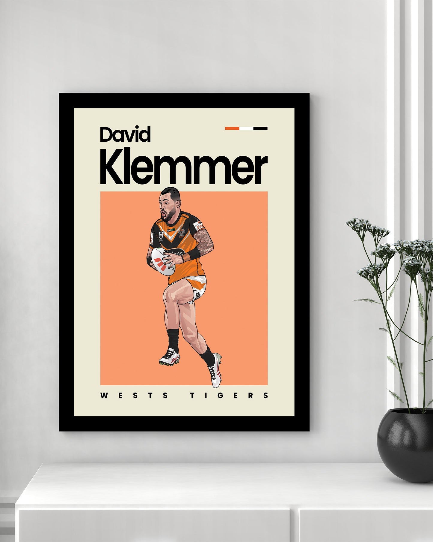 David Klemmer Tigers Wall Art