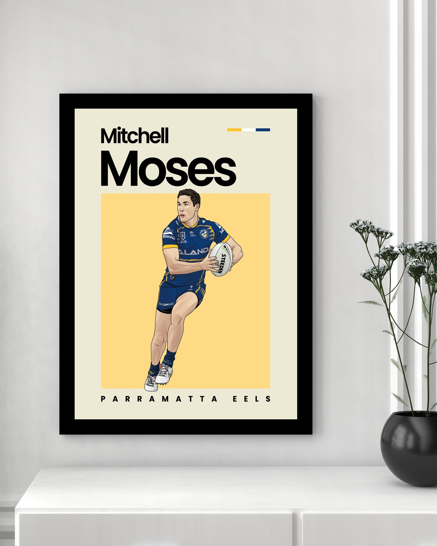 Mitchell Moses Eels Wall Art