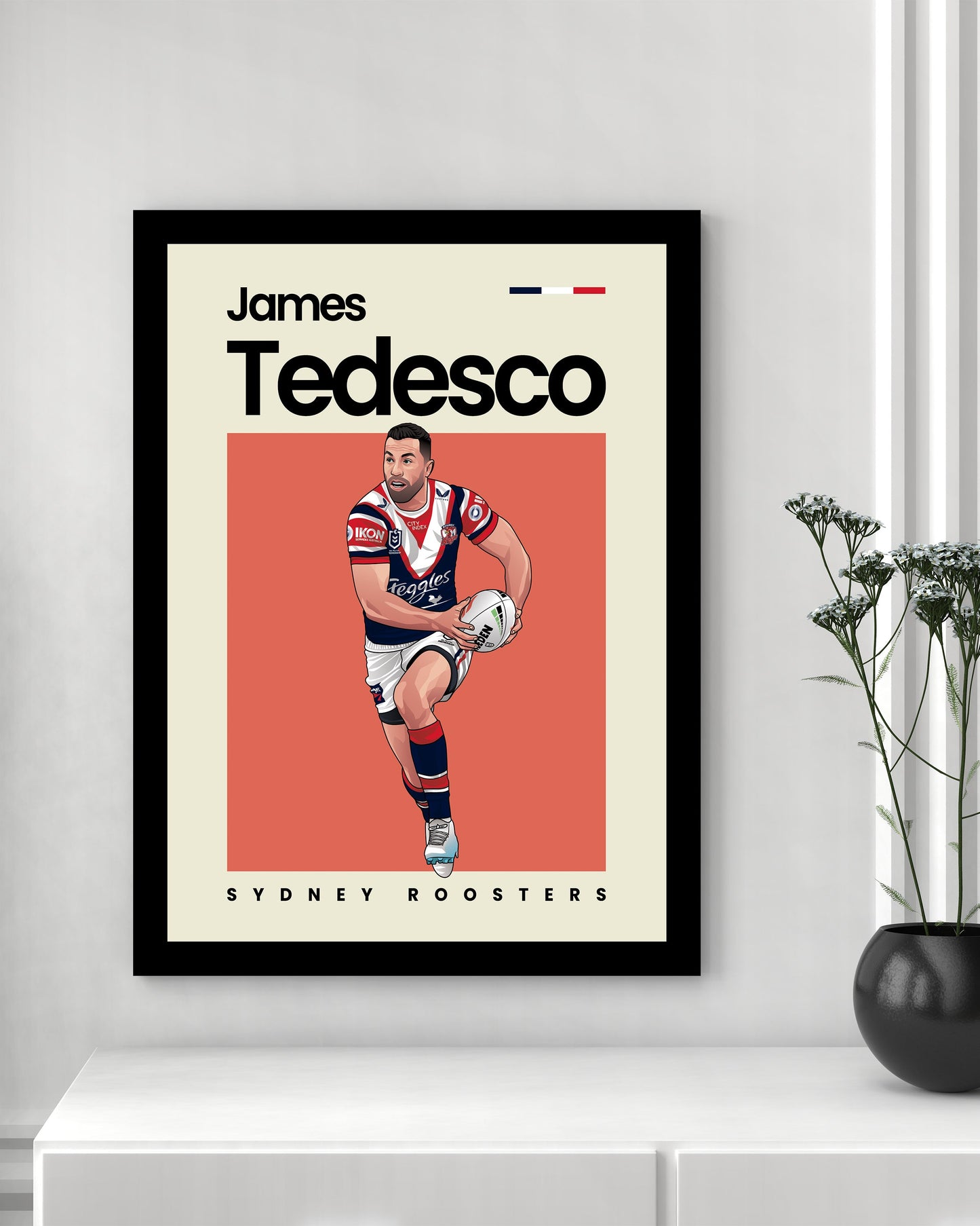 James Tedesco Roosters Wall Art