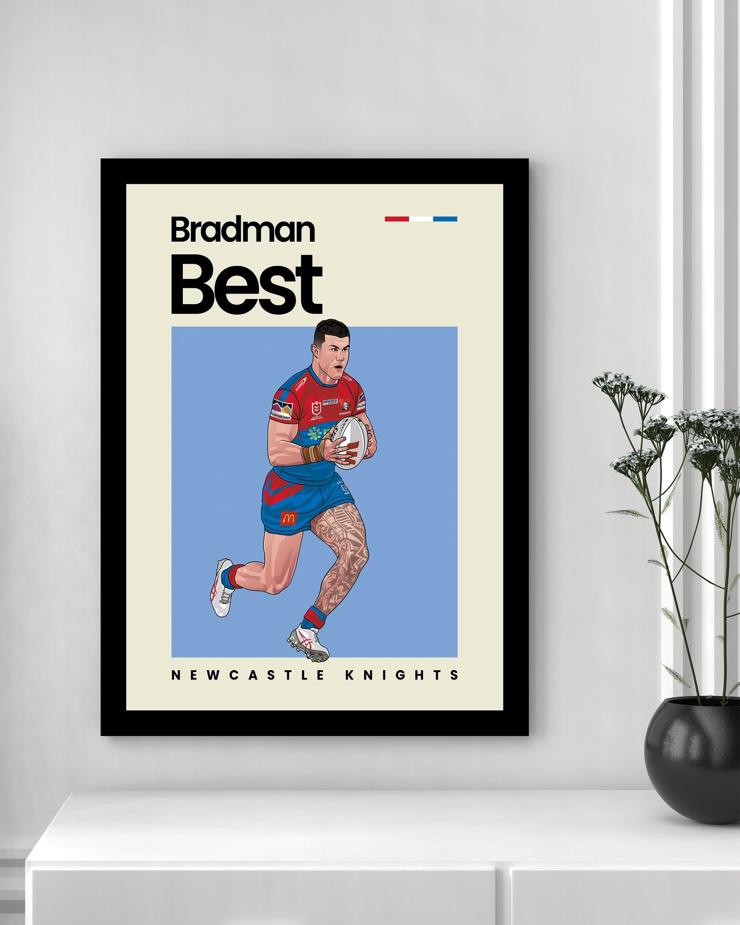 Bradman Best Knights Wall Art