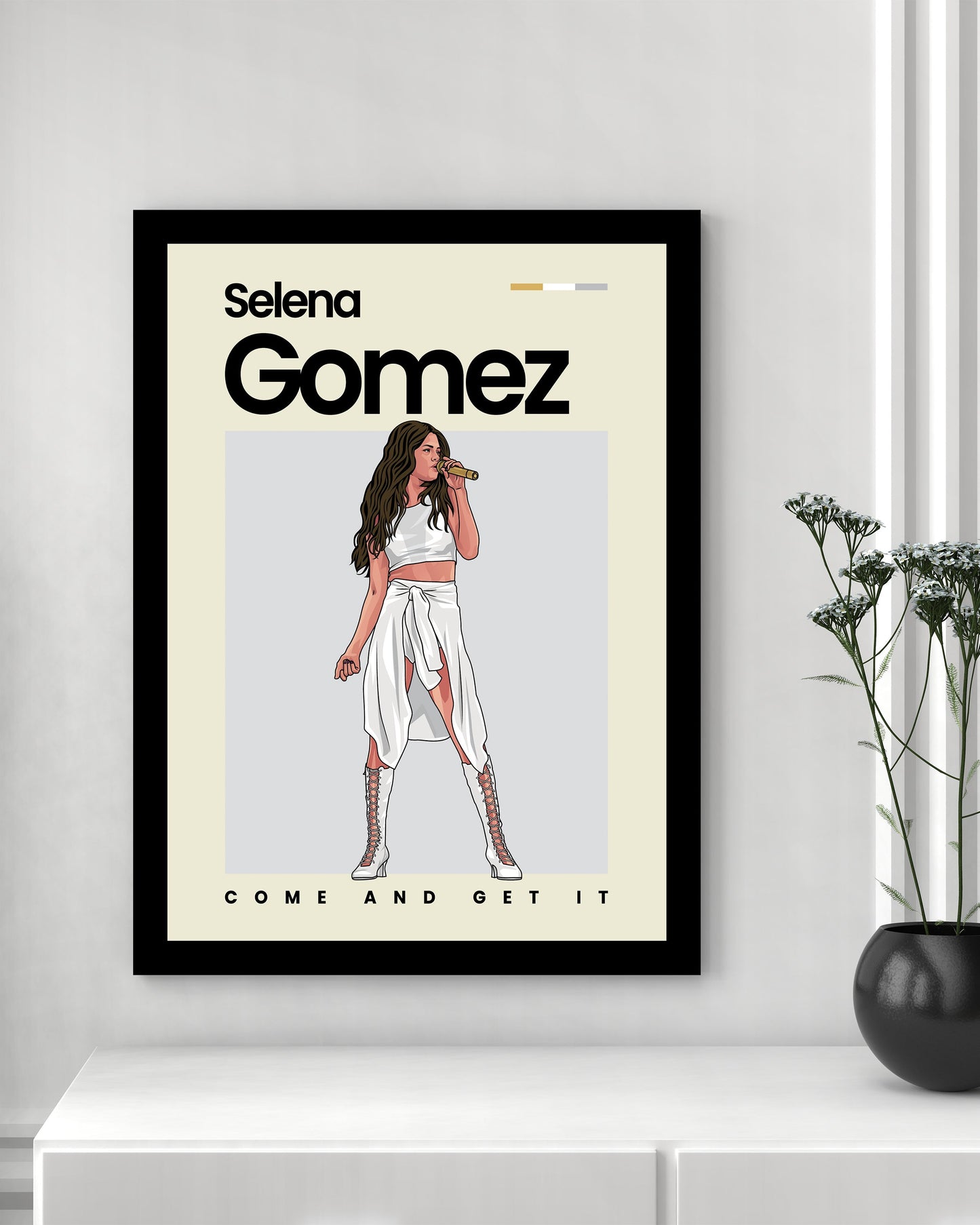 Selena Gomez Pop Wall Art