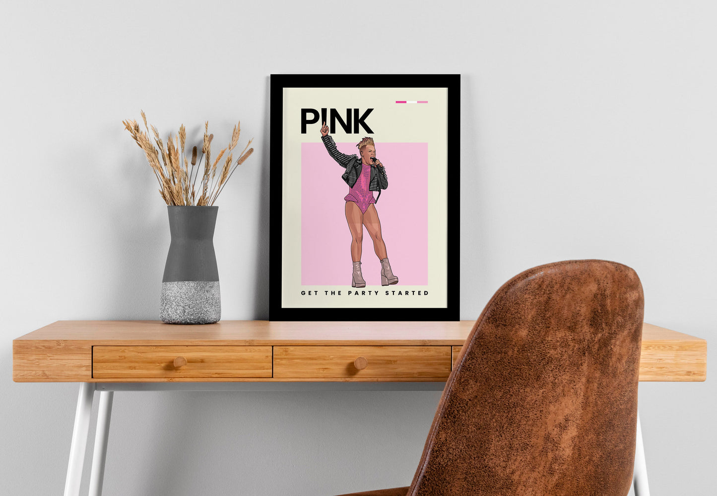 P!NK Pop/Rock Wall Art