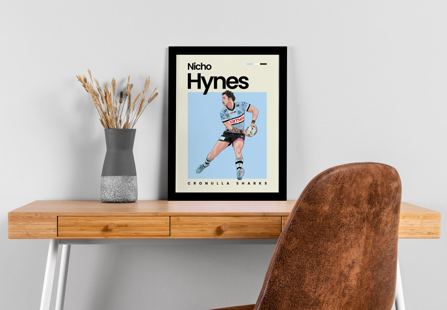 Nicho Hynes Sharks Wall Art