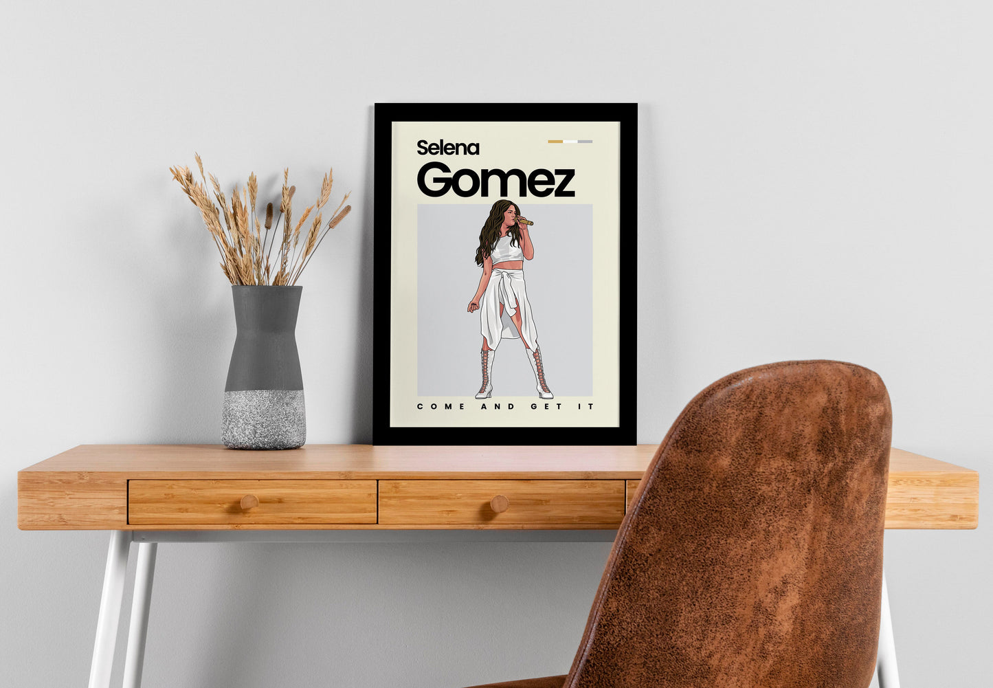 Selena Gomez Pop Wall Art