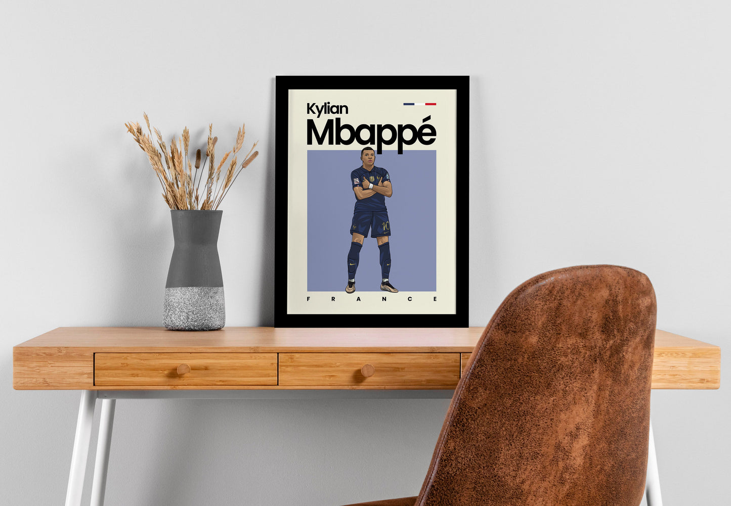 Kylian Mbappé France Wall Art