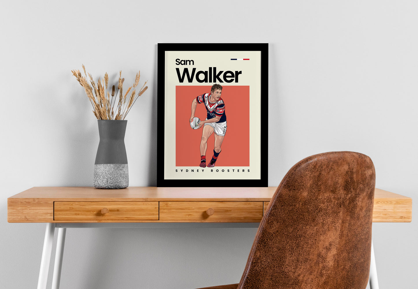 Sam Walker Roosters Wall Art