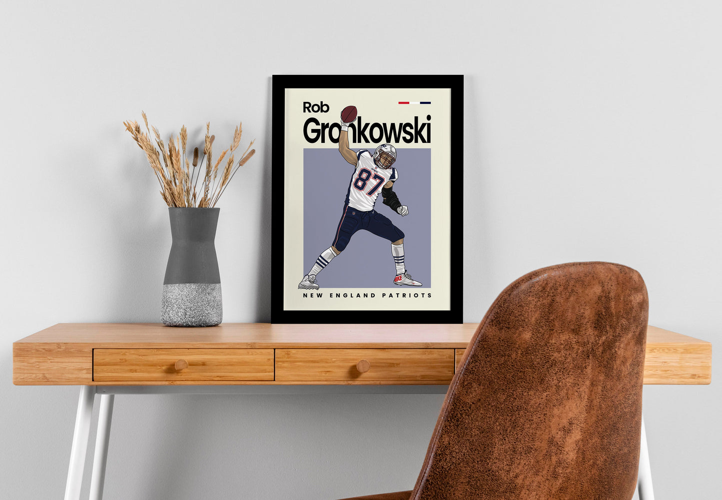 Rob Gronkowski Patriots Wall Art