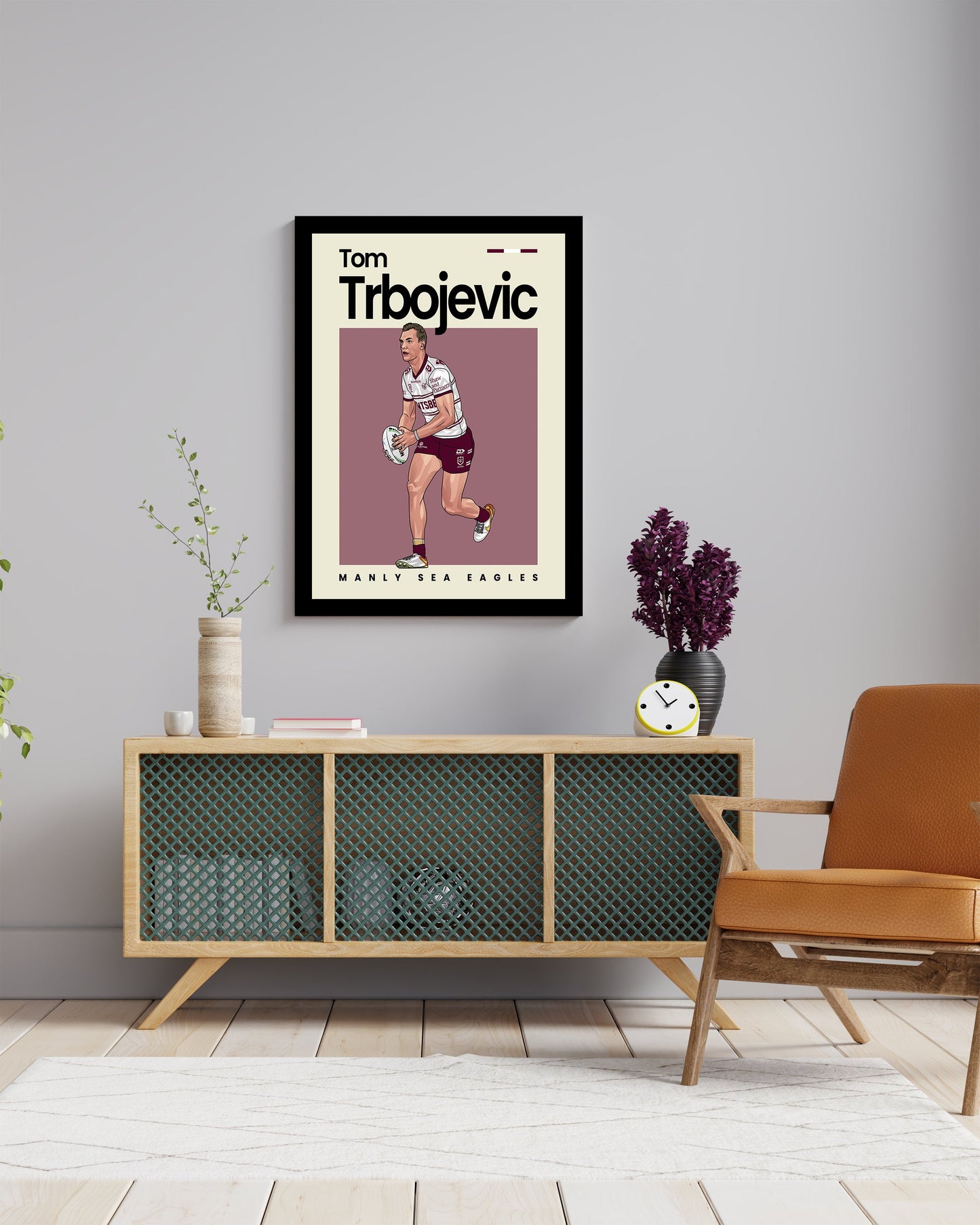 Tom Trbojevic Sea Eagles Wall Art