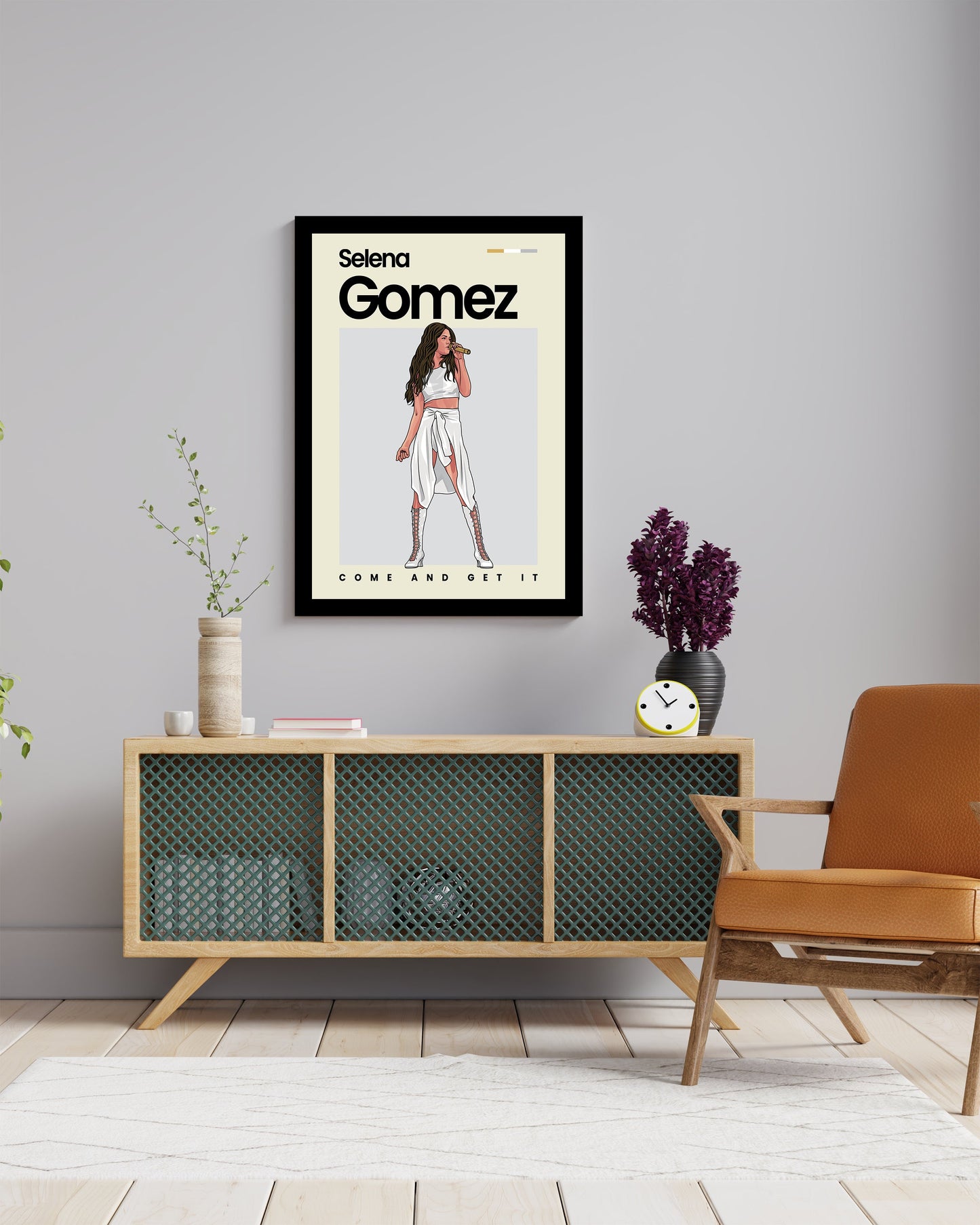 Selena Gomez Pop Wall Art