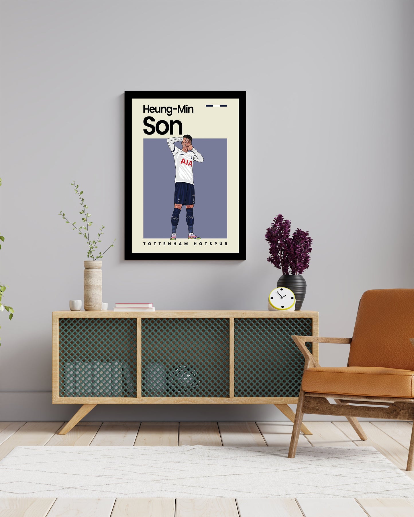 Son Heung-Min Hotspur Wall Art