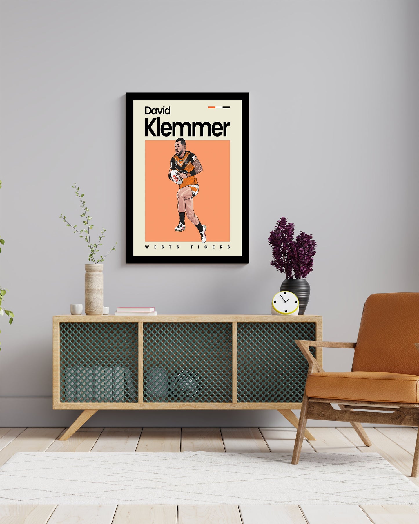 David Klemmer Tigers Wall Art