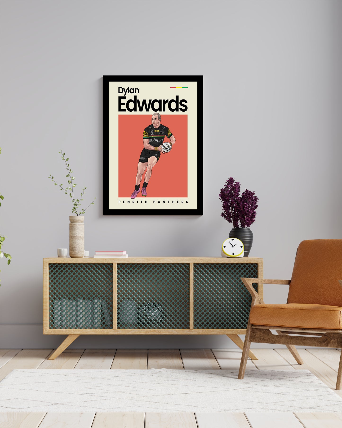 Dylan Edwards Panthers Wall Art