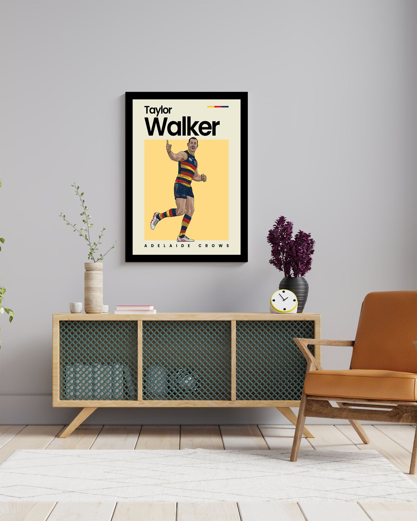 Taylor Walker Crows Wall Art