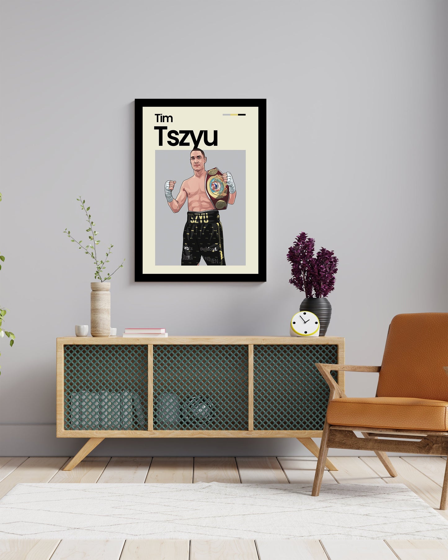 Tim Tszyu Boxing Wall Art