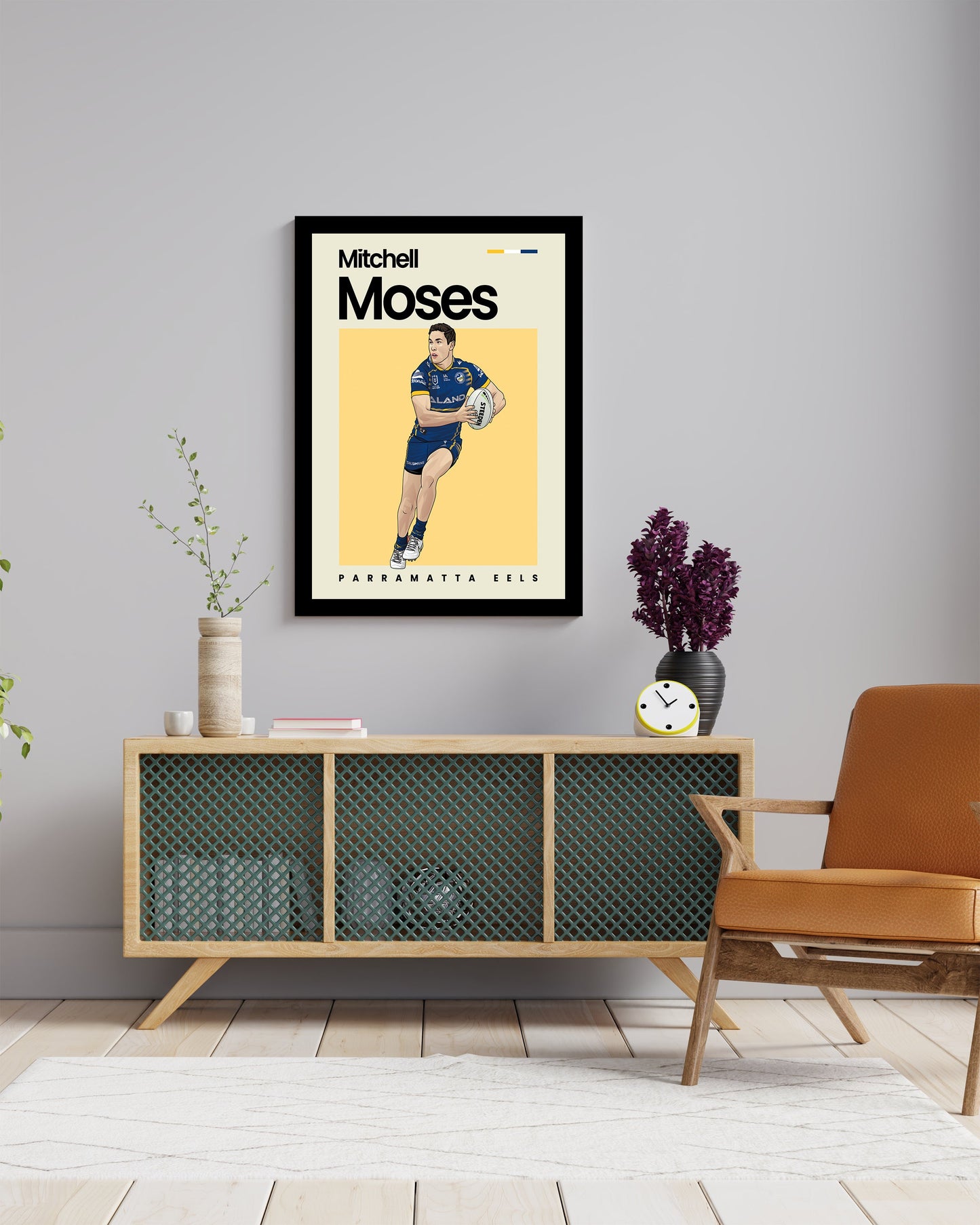 Mitchell Moses Eels Wall Art