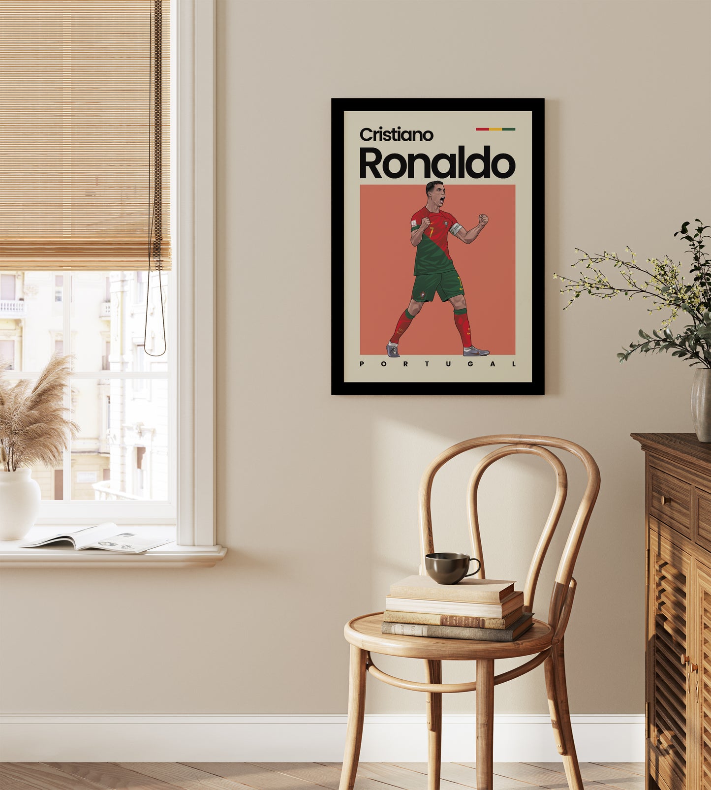 Cristiano Ronaldo Portugal Wall Art