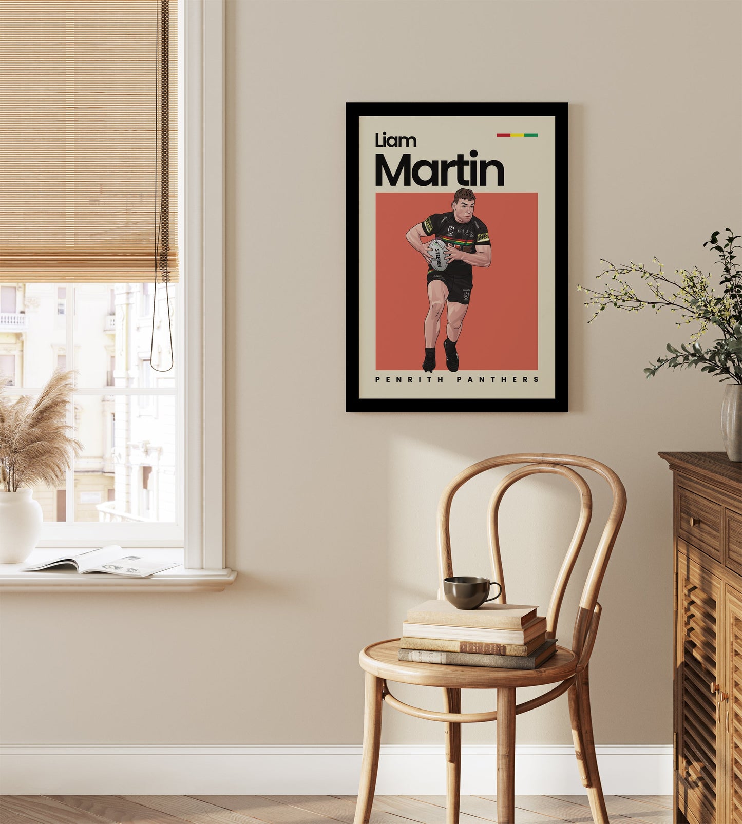 Liam Martin Panthers Wall Art