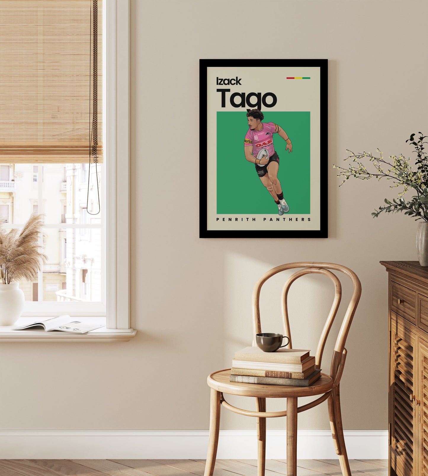 Izack Tago Panthers Wall Art