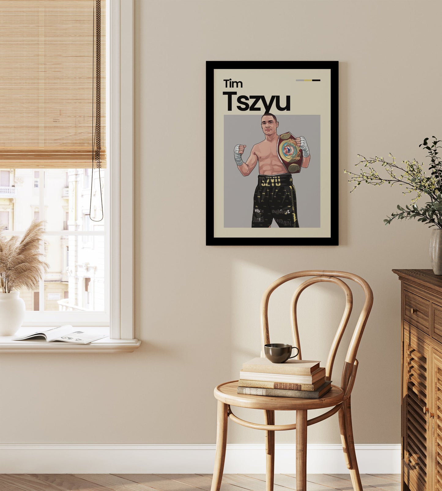 Tim Tszyu Boxing Wall Art