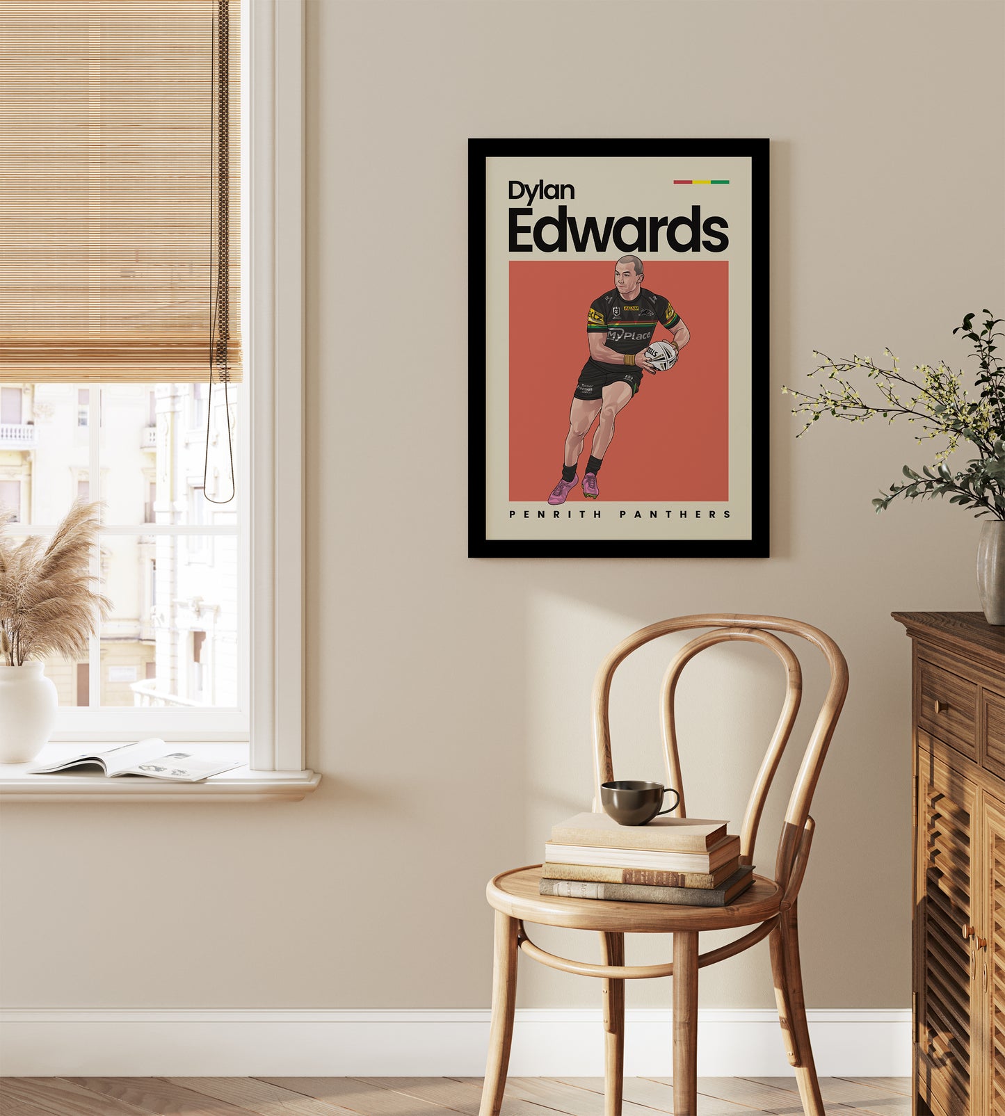 Dylan Edwards Panthers Wall Art