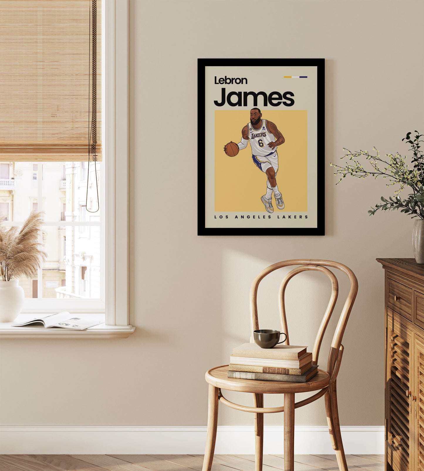 Lebron James Lakers Wall Art