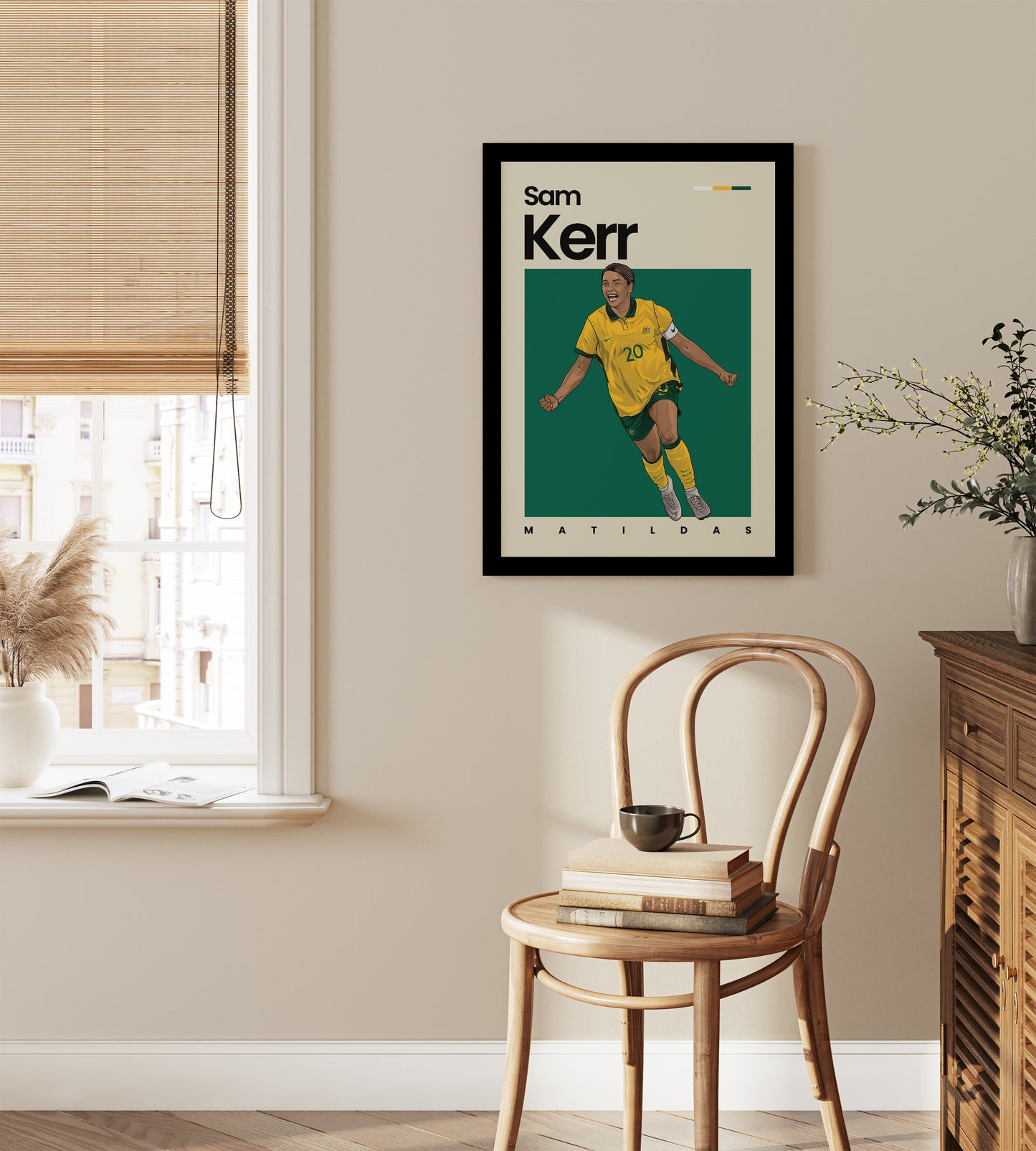 Sam Kerr Matilda's Wall Art