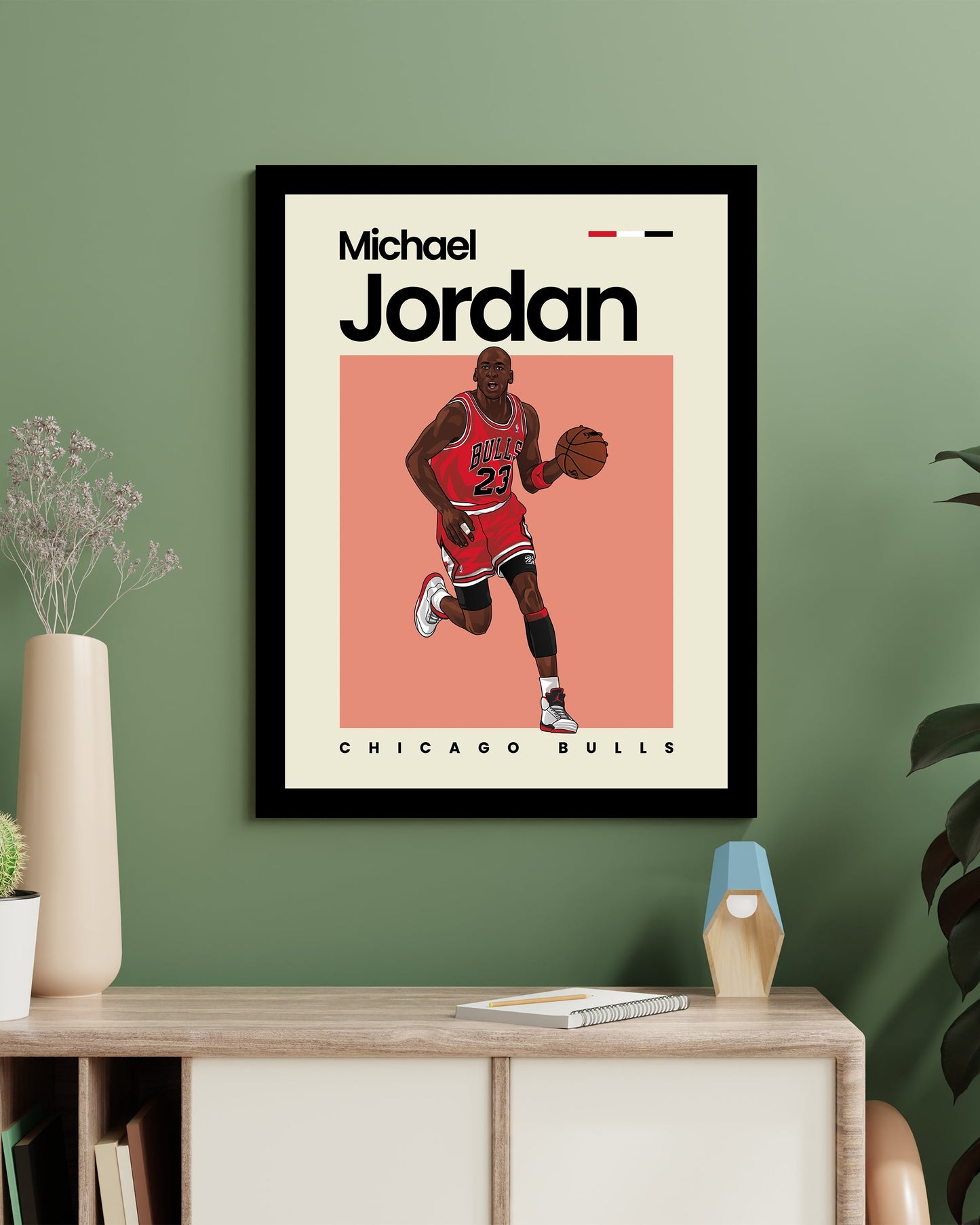 Michael Jordan Bulls Wall Art