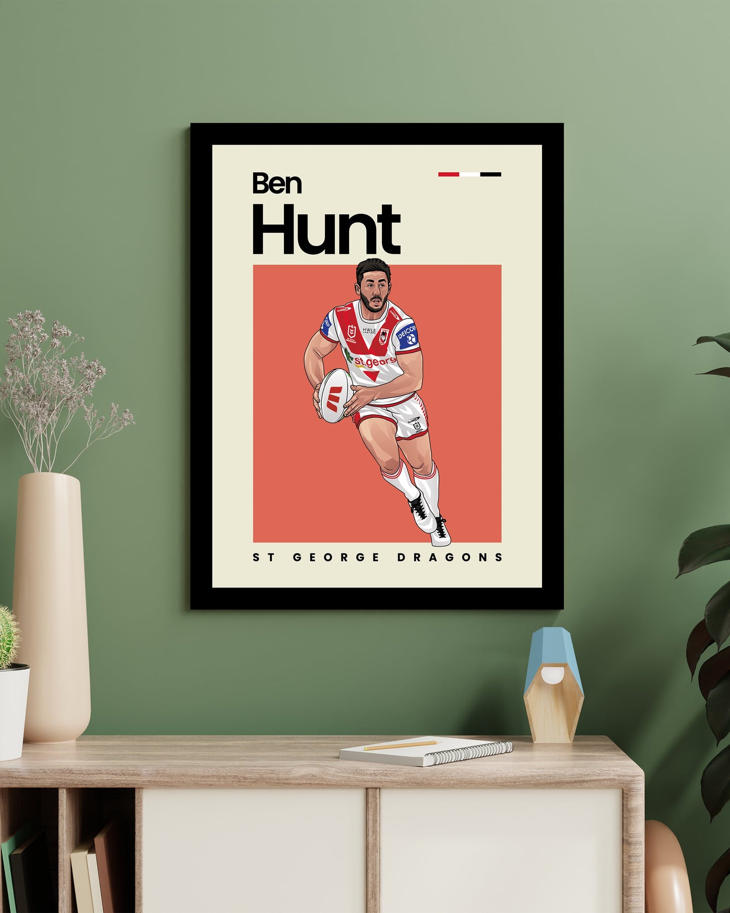 Ben Hunt Dragons Wall Art