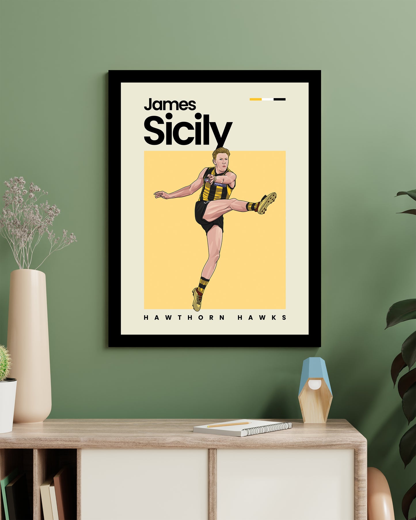 James Sicily Hawthorn Wall Art