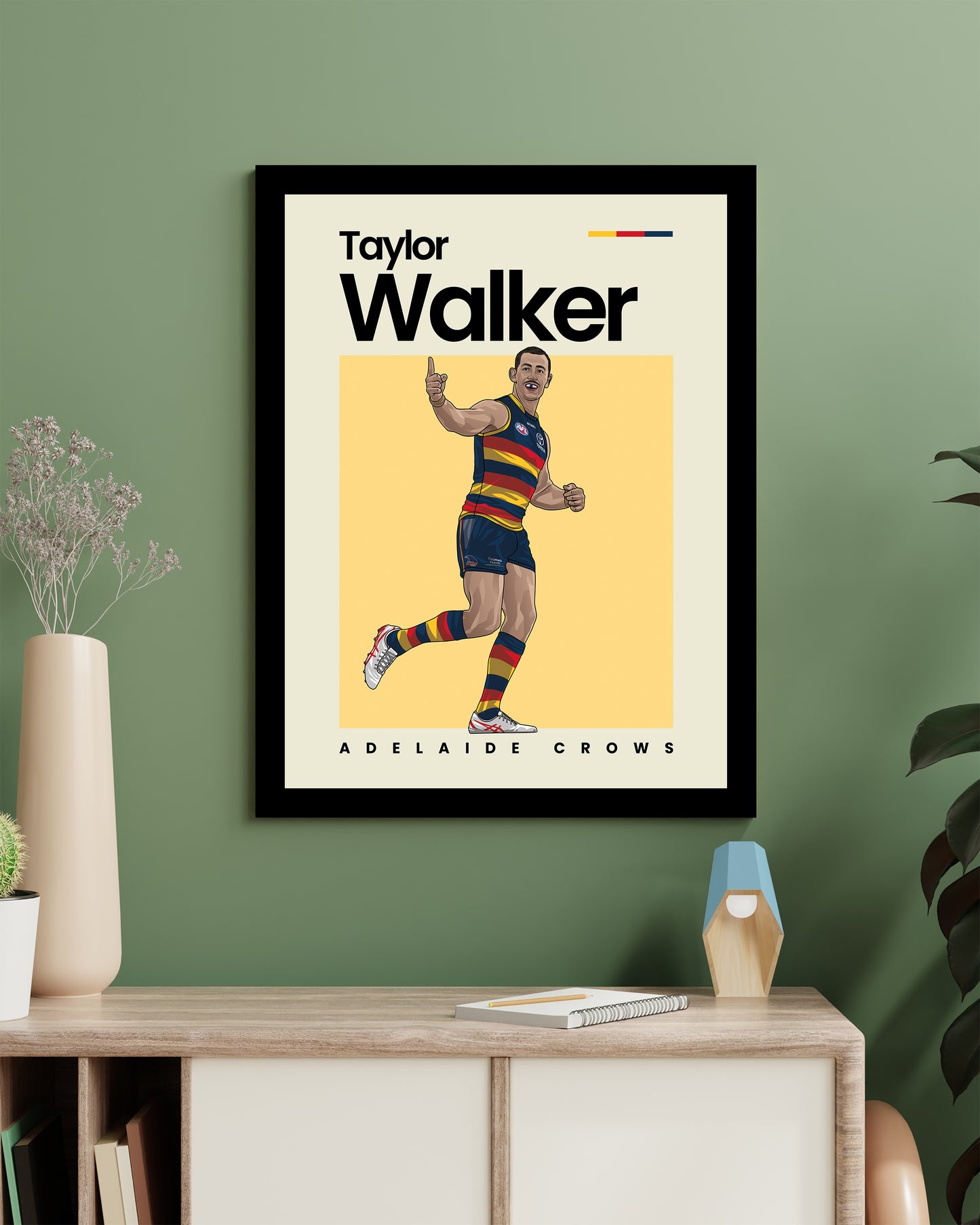 Taylor Walker Crows Wall Art