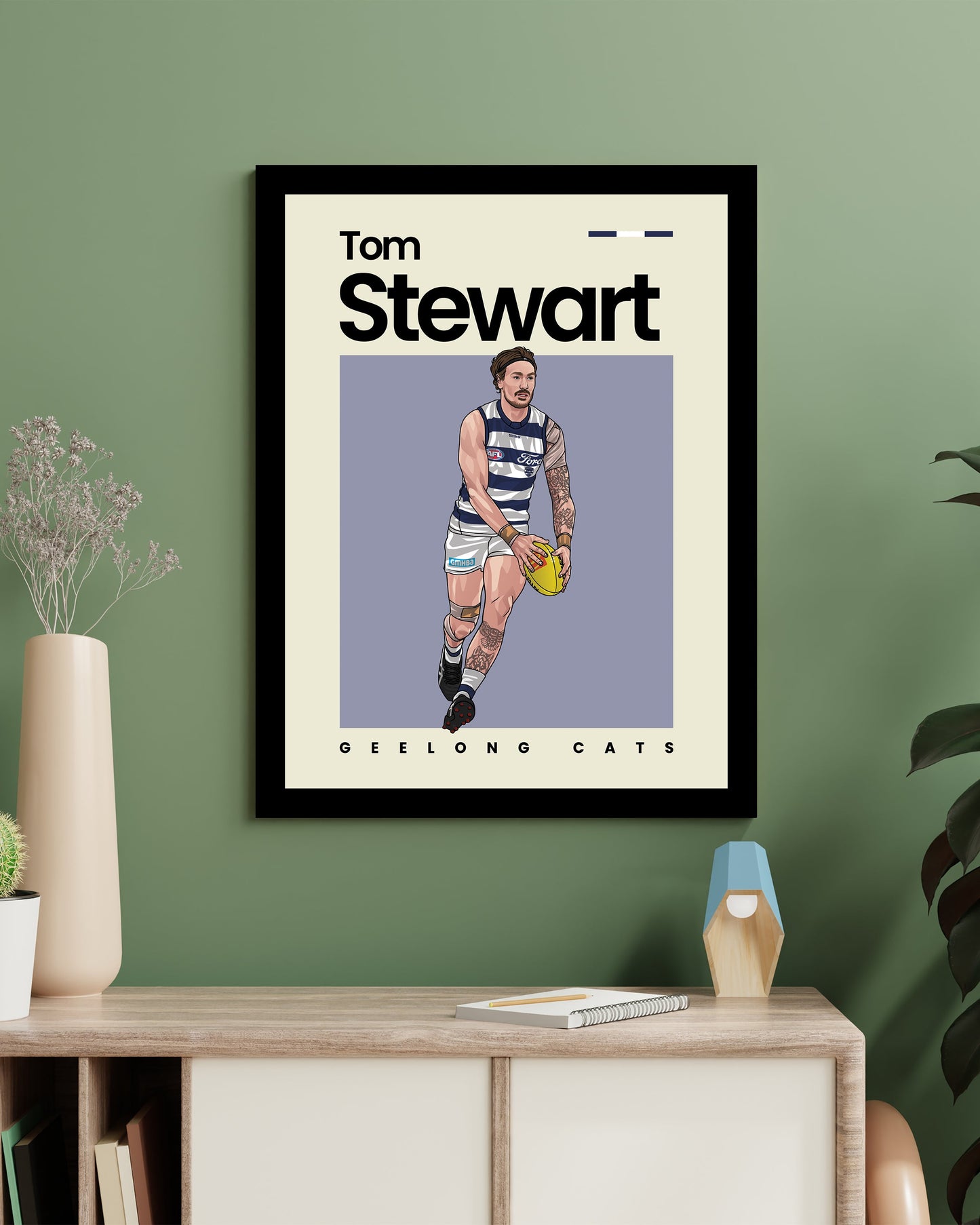 Tom Stewart Cats Wall Art