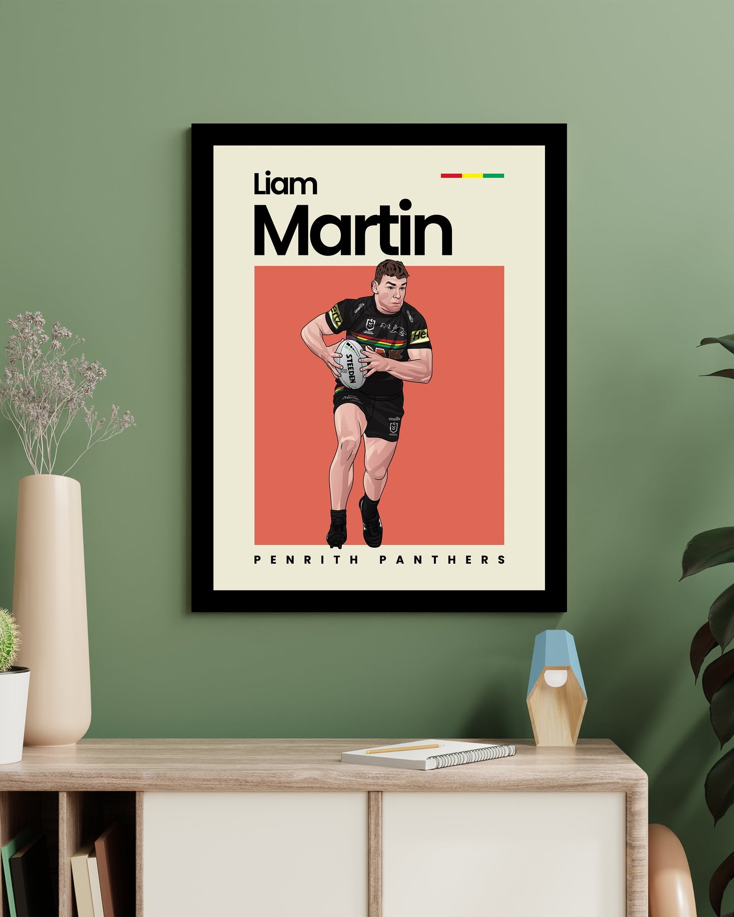 Liam Martin Panthers Wall Art