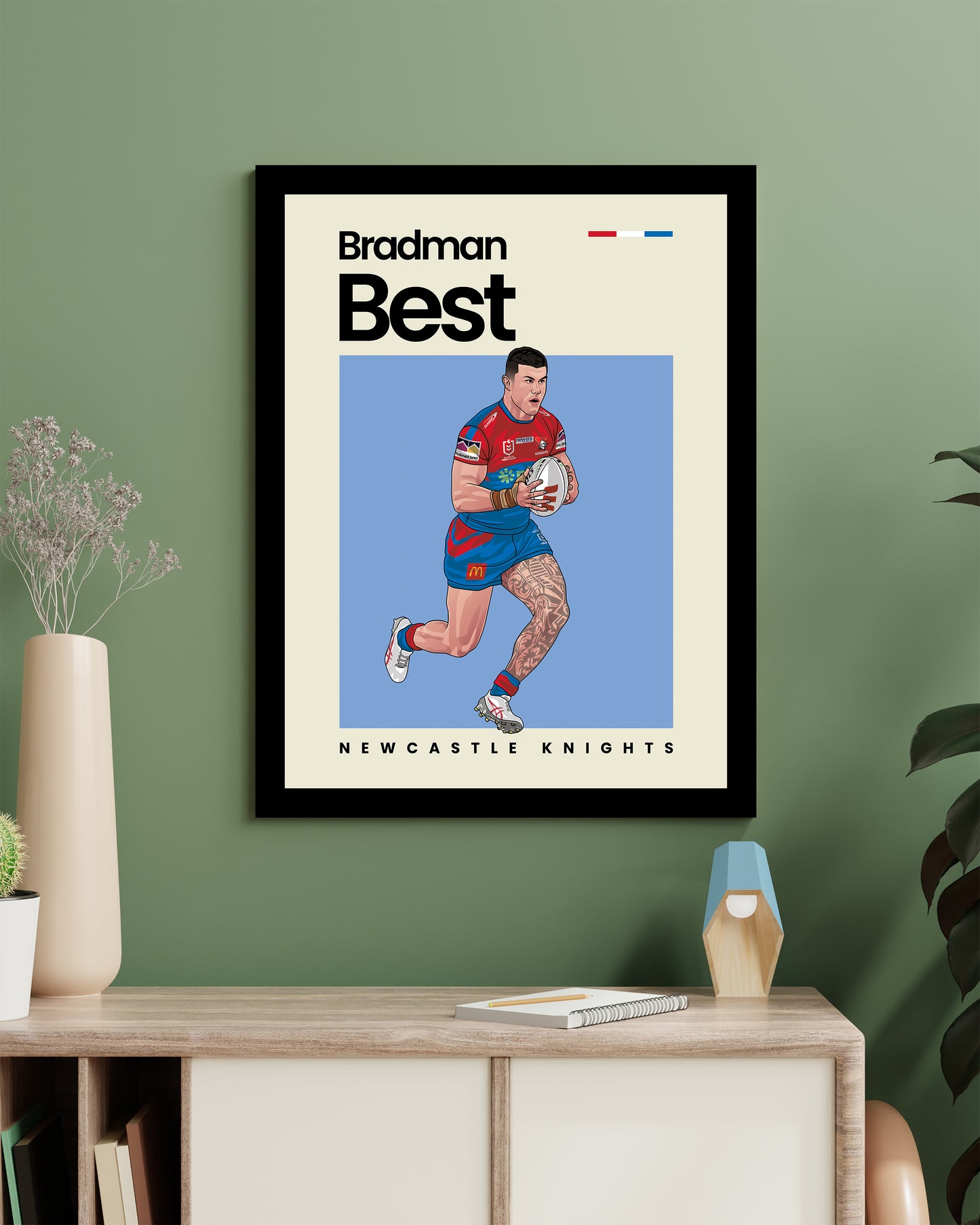 Bradman Best Knights Wall Art