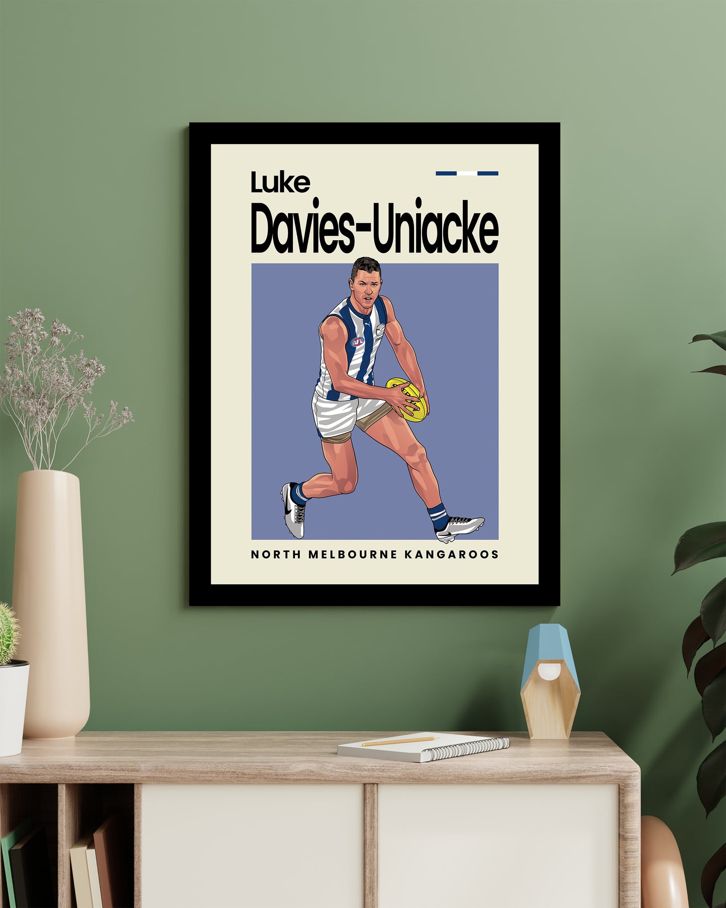 Luke Davies-Uniacke Kangaroos Wall Art